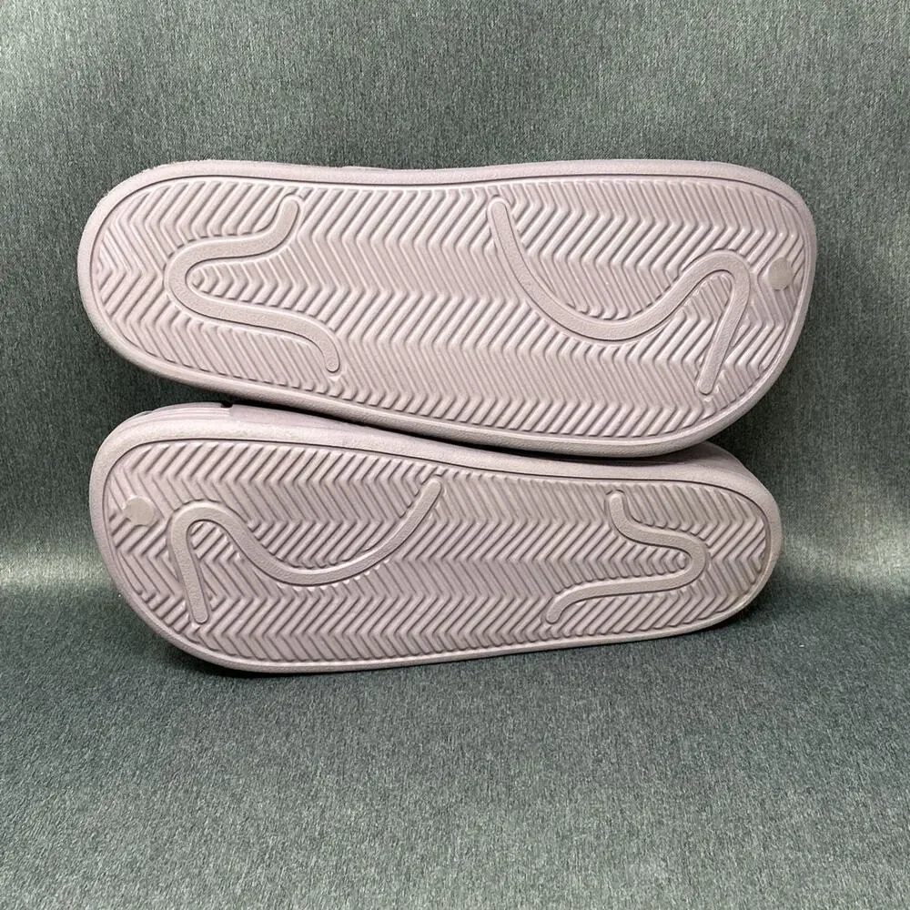 Adidas Adilette Clogs Men's Size 11 Purple Mauve Slip On Water Shoes Sandals
